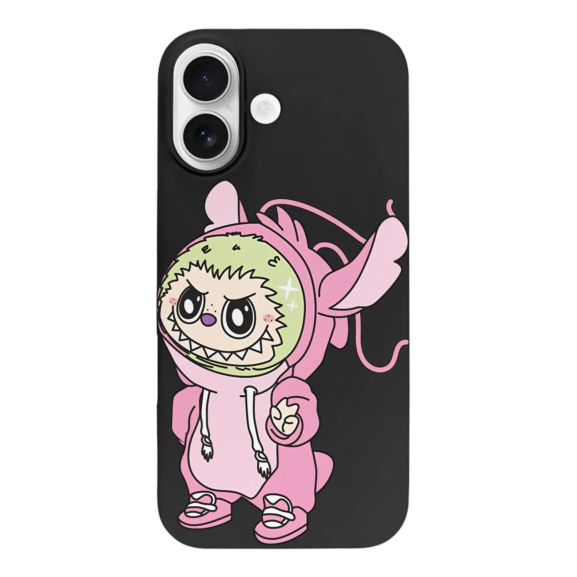 ラブブ グッズ モココ - iPhone 17 シリーズ シリコンケース 薄型 耐衝撃 指紋防止 ソフトタッチカバー 精密フィット 傷防止 保護ケース iPhone 17/17 Air/17 Pro/17 Pro Max 対応